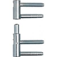 Fiche réglable 4 broches 16mm – Acier zingué pour bois – Réglage hauteur facile – Charnière pour meuble – Otlav