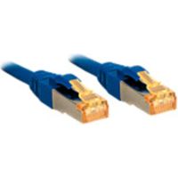 LINDY 47276 RJ45 Patchkabel CAT 6 S/FTP 0.50 m Blau 1 St.