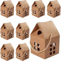 26 Pcs BoîTes En Papier Kraft, Petits Coffrets Cadeaux Kraft BoîTe Cadeau En Papier Kraft BoîTes-Cadeaux(Kraft)
