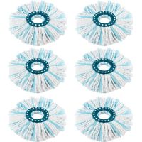 4 Pcs Tête de mop de Remplacement, Compatible avec Le Leifheit Clean Twist Mop, Chef de vadrouille de Remplacement pour Set de mop