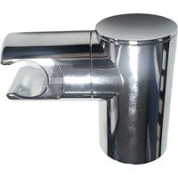 Crosswater Wall Bracket Holder for Bathroom Hand Shower Head Minimalist Chrome