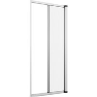 Zanzariera a rullo Laterale per porte e finestre adattabile su misura in kit -100 X h 250 cm / Bianco