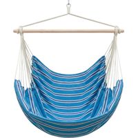 Poltrona Amaca XXL 185x130 cm 2 Persone - Sedia Sospesa Giardino fino a 150 kg