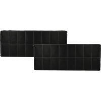 vhbw 2x Activated Carbon Filter compatible with Neff D4644X0/05, D4644X0/08, D4644X0/09, D4644X0/06, D4644X0/07 Extractor Hood - 42 x 16.8 x 3.1 cm