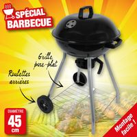 BBQ Collection Barbecue Noir H87xl48.5xL48.5cm
