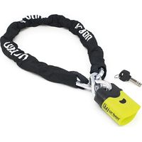 Lucchetto catena urban u4k doppia chiusura nylon 120 cm