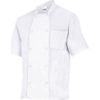 Giacca da cucina VELILLA a maniche corte Bianco 64