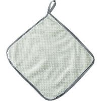 Lot de 20 tampons à récurer double face en polaire corail à suspendre pour cuisine, grille melon, chiffon de nettoyage absorbant non pelucheux