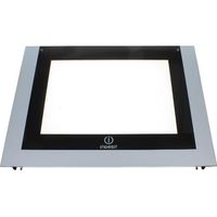 VERRE EN FACADE DE PORTE FOUR pour CUISINIERE INDESIT -...