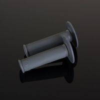 Pinzas Renthal MX Single Compound Full Diamond Medium, color gris.