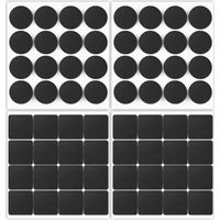 64 stuks antislippads, glijremmer voor meubels, 5 mm viltglijders, zelfklevende set, antislipmat, meubelstopper, antislip pads voor meubelpoten, stoelpoten, hardhouten vloeren,2cm
