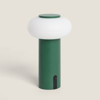 LED Tischlampe Tragbar für Aussen Metall mit Aufladbarer Batterie Katse Grün
