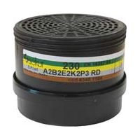 FILTRO COMBINATO SERIE 230 A2 B2 E2 K2 P3 R D PER MASCHERA POLIMASK230 230 A2 B2 E2 K2 P3 R D SEKUR