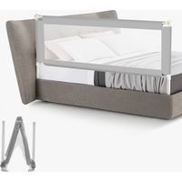 Jiubiaz 200cm Barrière de Sécurité Enfant Lit Barrière de lit pour enfant barrière de sécurité pour lit enfant barrière de protection de lit