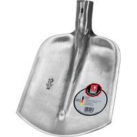 IDEALSPATEN Schaufel Sandschaufel SILVER Emsländer Form rund blank 1/4 01060245
