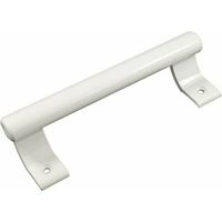 Tirador para puerta corredera de aleación de aluminio Ulisem de 200 mm, moderno y resistente (blanco).