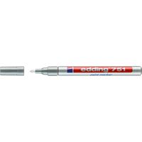 Lackmarker 751 silber Strich-B.1-2mm Rundspitze EDDING