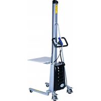 Impilatore semi-elettrico piano - Sollevamento massimo 1800 mm - Carico massimo 250 kg - 1843044043