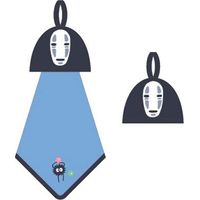 LE VOYAGE DE CHIHIRO SERVIETTE DE TOILETTE MAINS POP-UP NO FACE 25 X 25 CM MARUSHIN