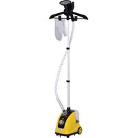 Agitateur vertical à vapeur 1950W 1,4L ABS PP avec Asta Estendibile 2 Rotelle 26x21,5x29 cm Jaune