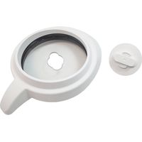 Ersatzteil - Weisser Deckel für Schüssel Küchenmaschine - - MOULINEX, TEFAL