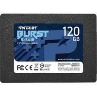 Disco SSD Patriot Burst Elite de 120 GB SATA3 de 2,5" (450/320 MB/s) y 7 mm