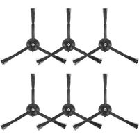 (6 Stück) Seitenbürsten für Roborock Q5 Max+, S8 MaxV Ultra, Q5 Pro, Q8 Max+, Q Revo, Qrevo Pro, Qrevo S, Qrevo Slim, Qrevo Master, S8 Pro Ultra, S7 MaxV Ultra, Q7 Max, Q7 Max+, Q5 Pro+, S7 & E-Serie