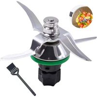 Couteau pour Vorwerk Thermomix TM5 et TM6, lame tranchante en acier inoxydable, parfait pour hacher et mélanger les aliments