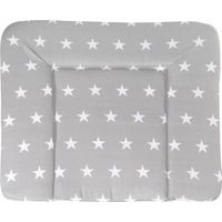 Cambiador recubierto de PU 'Estrellas' - ROBA - 85x75 cm - Gris Estrellas