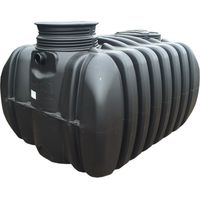 Cuve de stockage d'eau enterrée horizontale 5000l