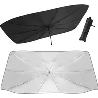 Car Sunscreen, 360° Rotation, Foldable Umbrella Pare, Anti-UV Windscreen, Suitable for Most Cars, SUV, Truck