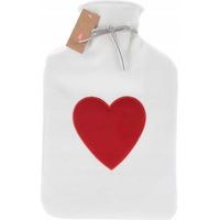 funda para bolsa de agua caliente home-styling-collection poliéster 35 cm