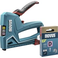 Novus Tools 030-0462 Handtacker Klammerntyp Typ 11, Typ 53F Klammernlänge 6 - 14 mm