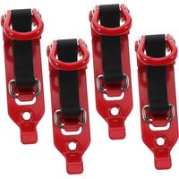 CCYKXA 4pcs Shovel Rack Kit Roof Racks Truck Accessories for Firefighter Equipment and Tools Universal Zinc Fasteners
