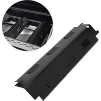 Lot de 2 Boucliers Thermiques pour Barbecue à Gaz, Diffuseur de Chaleur Universel Compatible Siesta, Vanilla, Brahma, Charbroil, Proficook