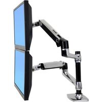 Bras support deux écrans Ergotron LX