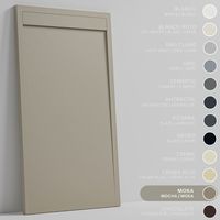 SOULHOME Piatto doccia- Resina -Gel Coat -Texture liscia/pietra -Antiscivolo -Colore Moka - 100X70- Extra piatto 3cm. Design minimalista