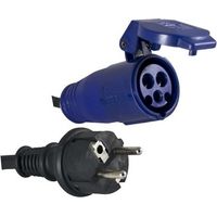 ARCOTEC ELCAMF ADATTATORE CAMPEGGIO CEE P17 FEMMINA/MASCHIO 0,30M