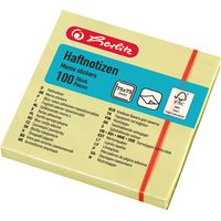 herlitz Haftnotizen 100 Blatt 75 x 75mm Haftnotizen