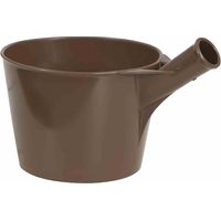 KERBL Jaucheschöpfer braun aus Kunststoff, mit Tülle, Fassungsvermögen 4,4 l