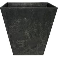 Artstone Topf Ella 30 x 30 x 29 cm schwarz Blumentöpfe & Übertöpfe
