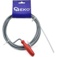 Desatascador de tuberías - resorte para tuberías de 6 mm x 3 m (20/40)