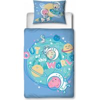 Parure de lit Peppa Pig et George -Out of This World- - 120 cm x 150 cm