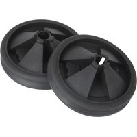 2 Pièces Couvercle en Silicone de Broyeur, Garbage Élimination Éclaboussure Protection Imperméable Évier Déflecteur Compatible adapté à 87 mm de Diamètre Extérieur