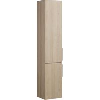 burgbad Eqio Armoire haute 2 portes, charnières à gauche,