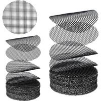 Tapis de Drainage pour Pot de Fleurs - Lot de 40 Tapis en Maille, Idéal pour Bonsai, Plantes et Jardinage