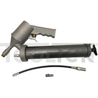 INGRASSATORE PNEUMATICO PISTOLA POMPA GRASSO AD ARIA 400gr 500CC GROZ
