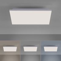 Leuchten Direkt LED Deckenleuchte Canvas weiß Deckenlampe festverbaute LED