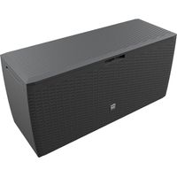 Garden storage box 290l weather resistant anthracite