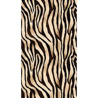 Zebra Stripe Wall Mural Black White Cream Vinyl Animal Print Paste The Wall